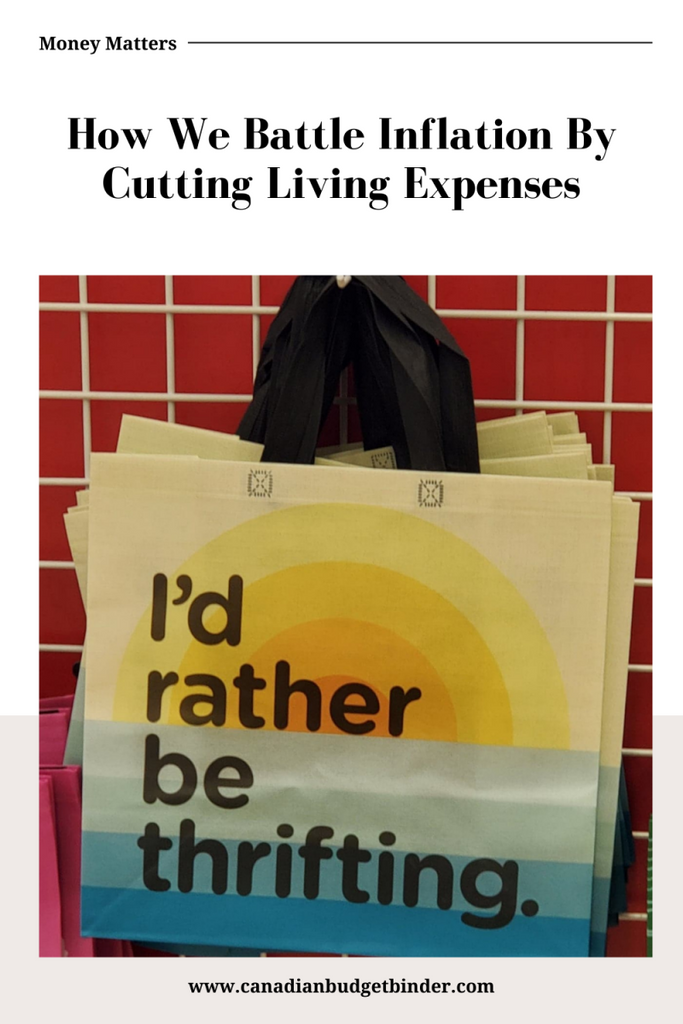 How We Battle Inflation By Cutting Living Expenses