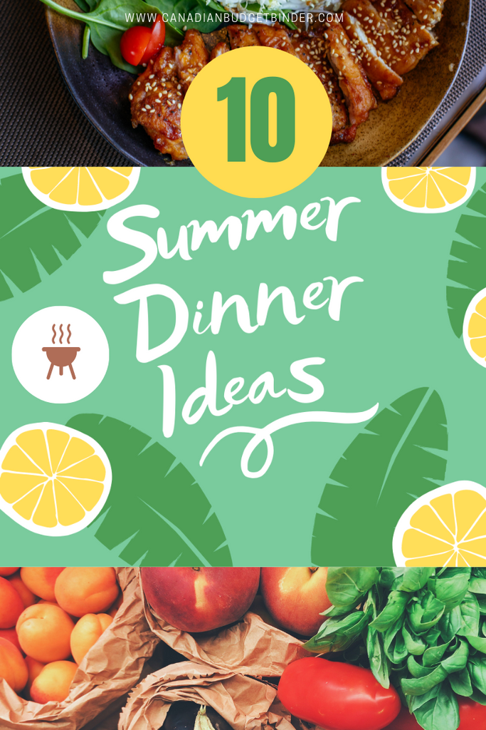 Summer Dinner Ideas (Hot and Cold): The Saturday Weekend Review #330
