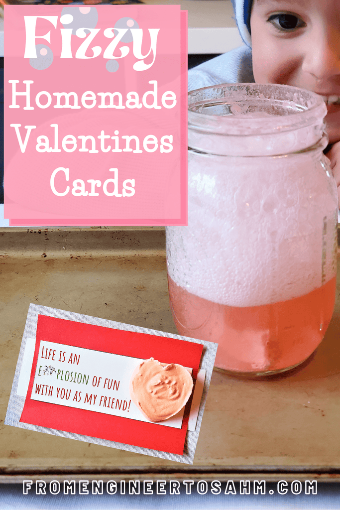 Fizzy Homemade Valentines Cards