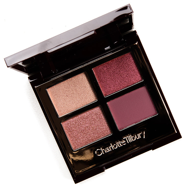 Charlotte Tilbury Mesmerising Maroon Eyeshadow Quad Review & Swatches