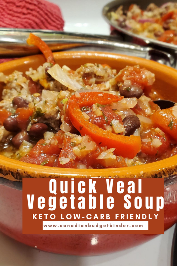 Quick Veal Vegetable Soup (Keto, Low-Carb)