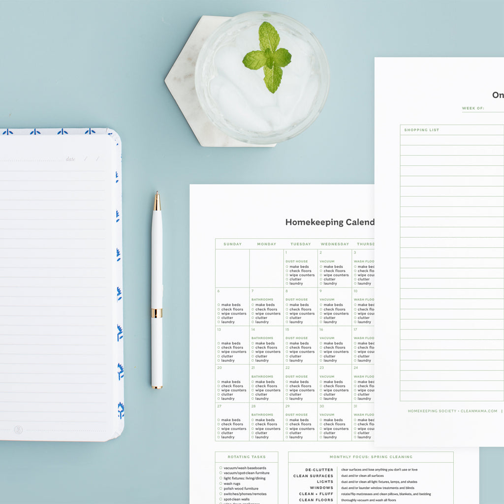 Your Clean + Organized Home Starts Now – March Homekeeping Society