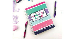 2020-2021 Reminder Binder Planner  Only $9.99!