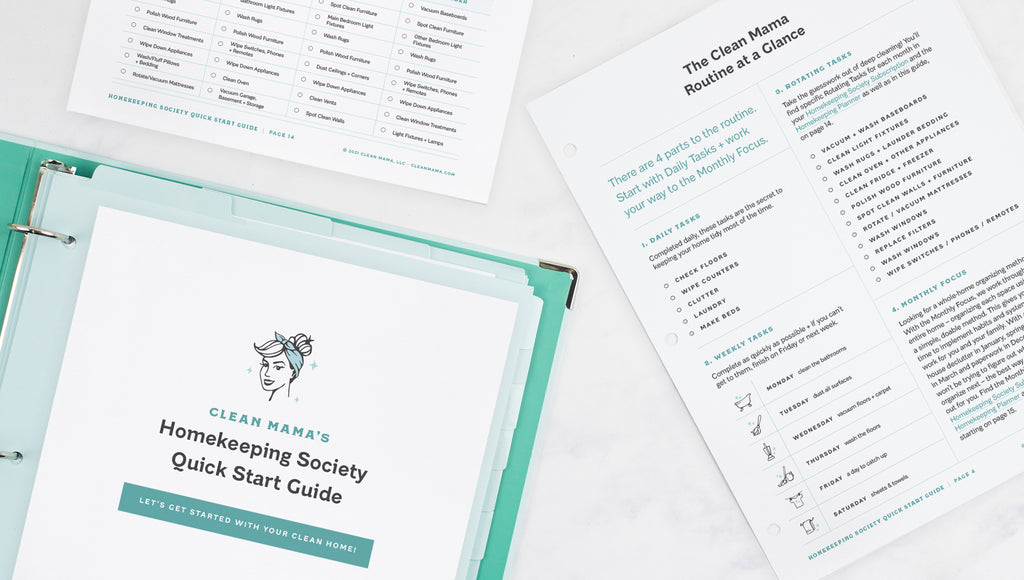 Welcome to Your Clean Home – June Homekeeping Society