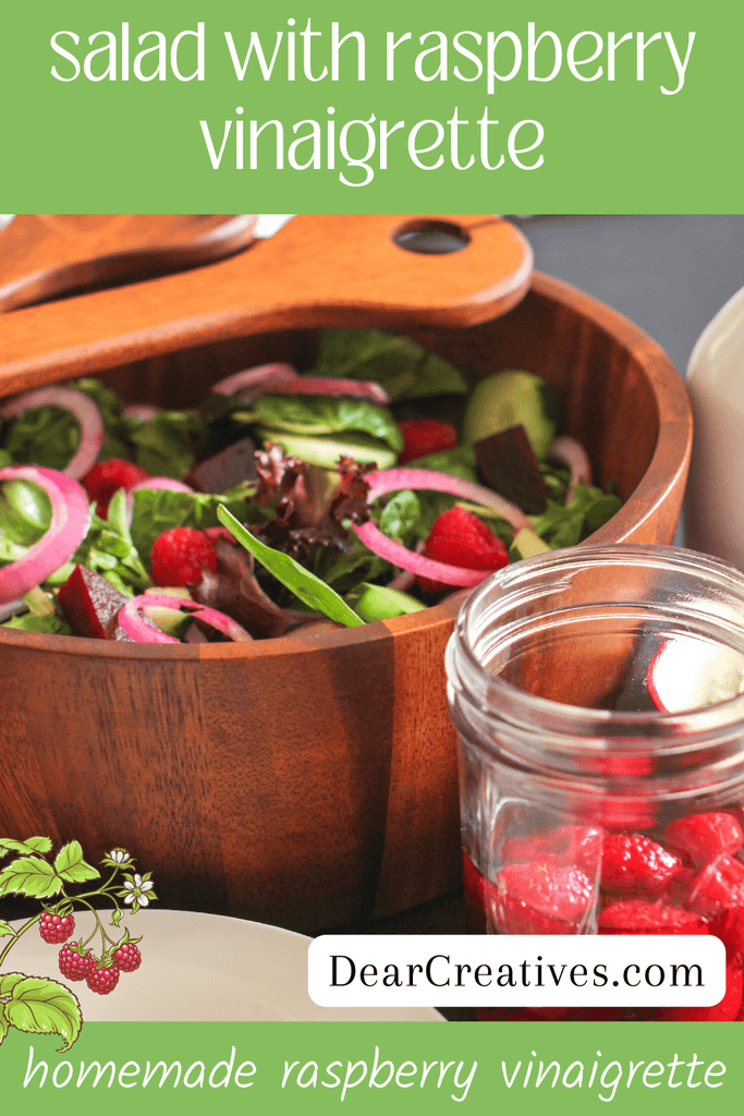 Salad With Raspberry Vinaigrette