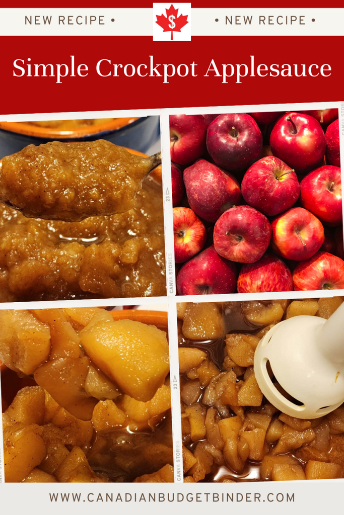 Simple Crockpot Applesauce