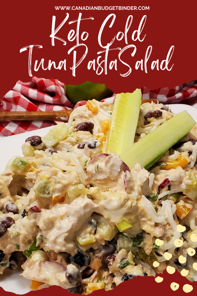 Keto Tuna Pasta Salad