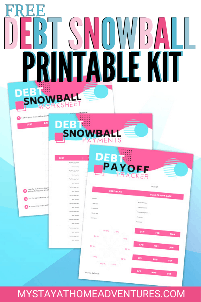Debt Snowball Printable Kit