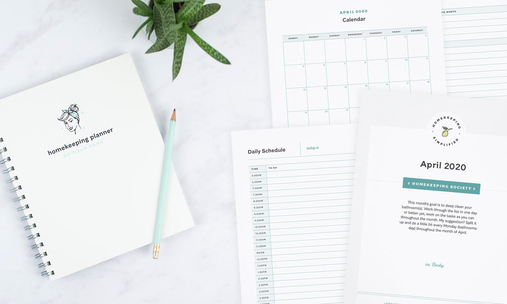 Welcome to Your Clean Home – April Homekeeping Society {FLASH SALE}