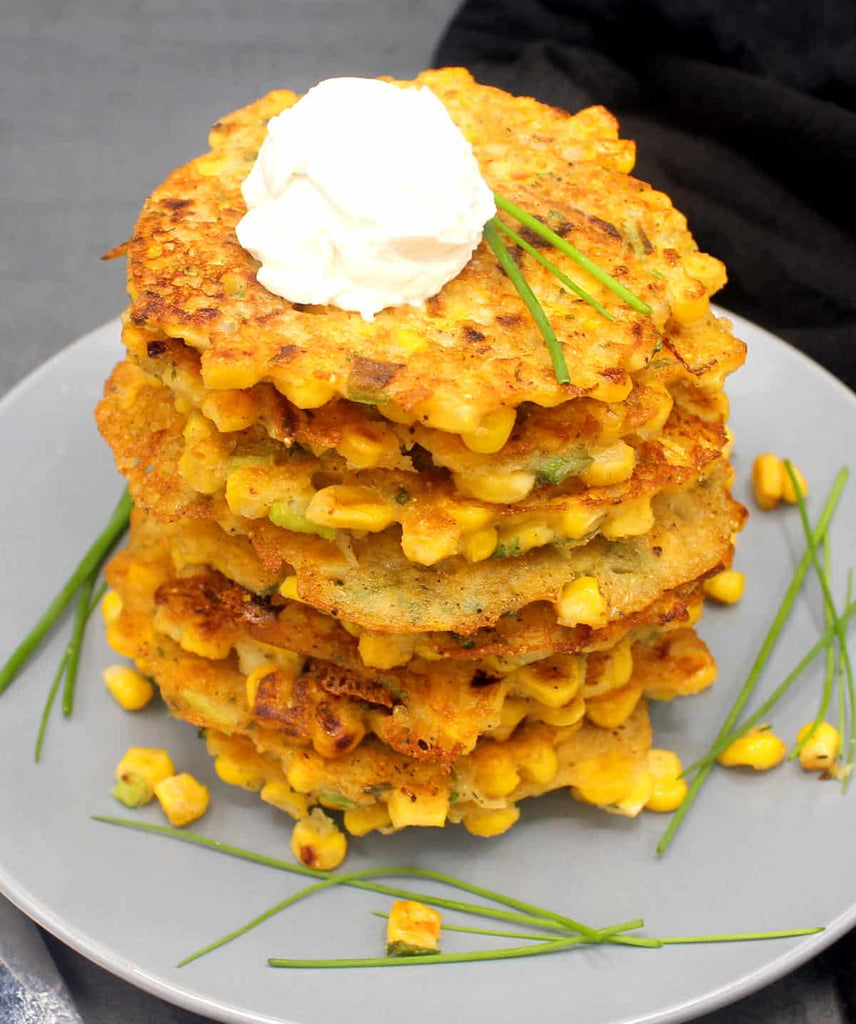 Vegan Corn Fritters