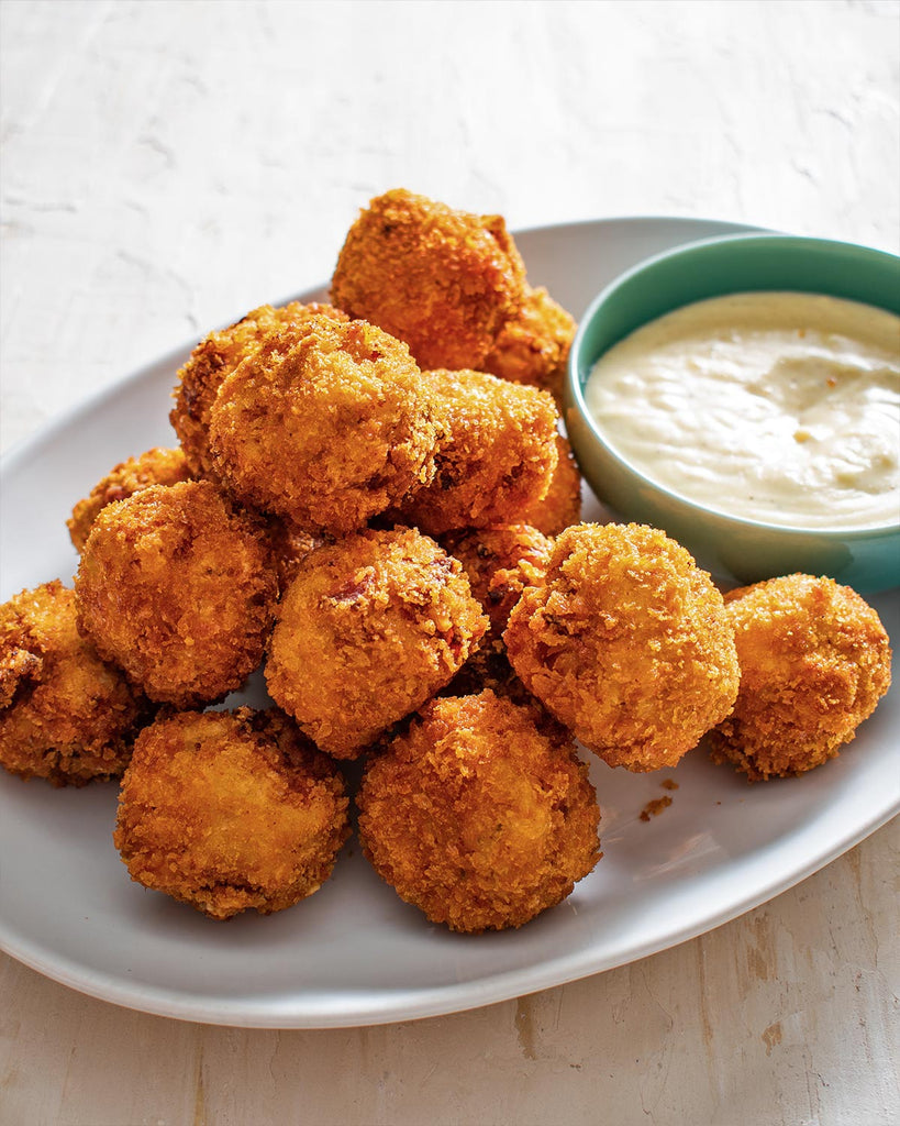 Chicken Cordon Bleu Meatballs Recipe: Cheesy Ham-Filled Chicken Balls