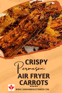 Crispy Parmesan Air Fryer Carrots
