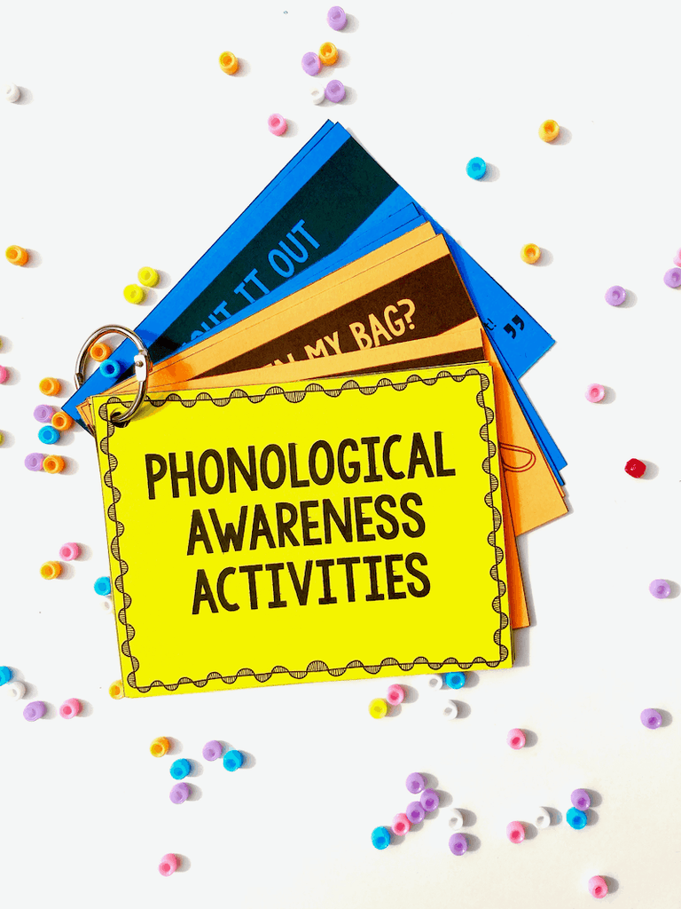 Phonological Awareness Activities for Preschoolers Printable