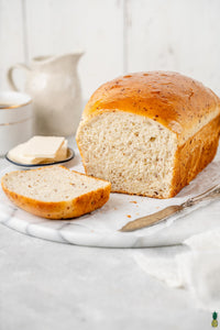 Learn how to make this fluffy vegan egg bread with just seven simple ingredients