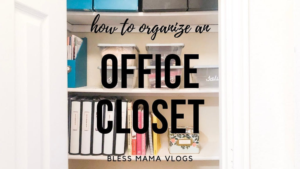 Hello All! In this organization video I show you that organizing a an office closet can be quick and easy! This office closet is a very functional space in our home.