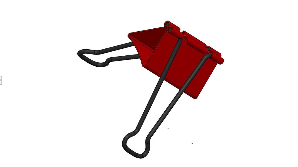 Binder clip - solidworks tutorial de KB DESIGN hace 1 año 15 minutos 1130 vista