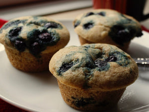 These delicious, lemony, blueberry filled muffins are a huge hit with the family