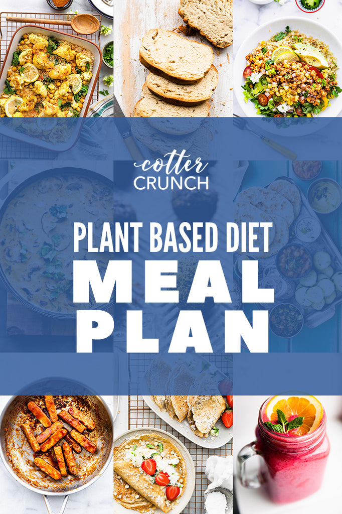 Plant Based Diet Meal Plan & Grocery List (Gluten Free)