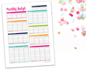 Are you wondering where all of your money is going each month? Or do you know that you need to use a budget, but you just haven’t found the perfect one for you yet? Look no further, because our monthly budget template is exactly what you need to...