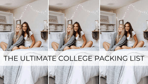 If you're moving into dorm rooms, this college packing list will make your life so much easier. 