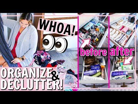 DECLUTTER AND ORGANIZE WITH ME 🤯eXtReMe! | Alexandra Beuter