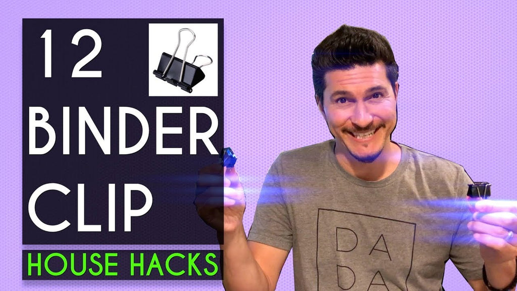 Binder Clip Life Hacks by Hack To Reality (2 years ago)