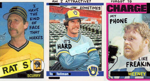 As anyone who grew up collecting baseball cards knows, for every valuable rookie or golden foiled card that one might be lucky enough to find in a pack, there were hundreds of worthless cards featuring players undeserving of a prime slot in a binder...