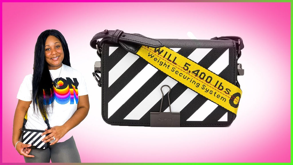 Off-White Binder Clip Diagonal Stripe Bag | Review & Unboxing by Brit Brat (11 months ago)