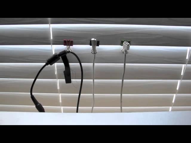 Organization, DIY: Binder Clip Cord Holders by WatermelonLiving (8 years ago)
