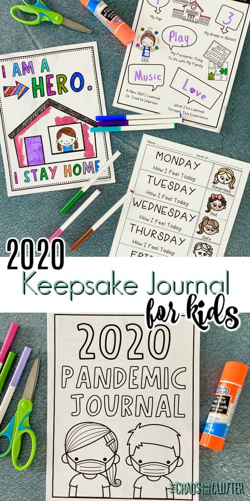 The 2020 Pandemic Journal for Kids is a powerful tool in helping your child focus on the positive, express their feelings in a healthy way, shift their thinking to gratitude and hopefulness, and create a memorable time capsule keepsake