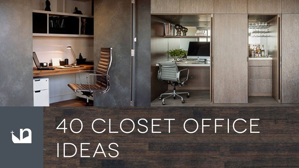 40 Closet Office Ideas.