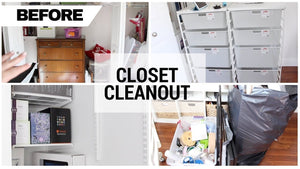In this video I share my office closet decluttering, along with the plan and process I'm using to get it organized