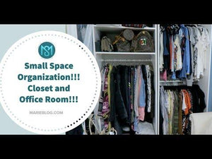 Small Space Organization!!! Closet and  Office Room!!!