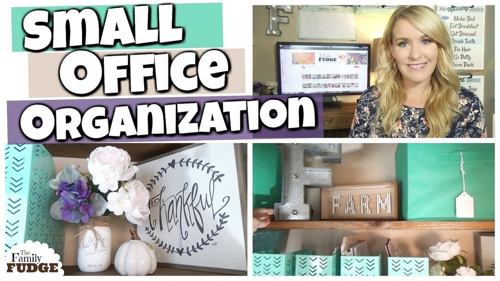 TINY Office Organization || Farmhouse Style Office MAKEOVER Today I'm sharing another viewer requested video