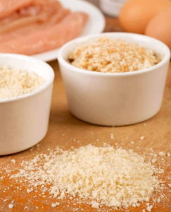 Panko bread crumb is one of the three most common types of breadcrumbs, with the other two being plain bread crumbs and Italian bread crumb