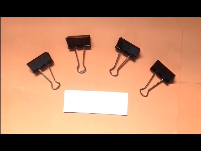 How To Make A Phone Stand Using Binder Clips by Tricky Tricks (4 years ago)