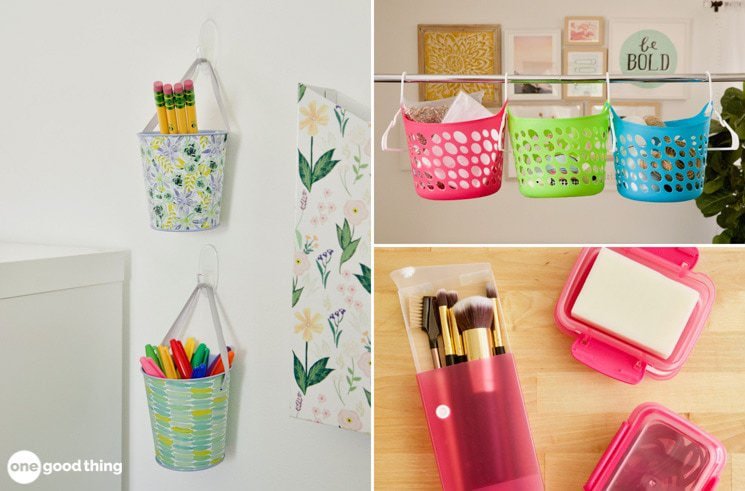 9 Ways That A Trip To The Dollar Store Can Help You Get Organized