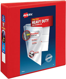 3" Avery Heavy-Duty View 3 Ring Binder, One Touch Slant Rings Binder $6.73 + Free Shipping w/Prime After $6 Price Drop!