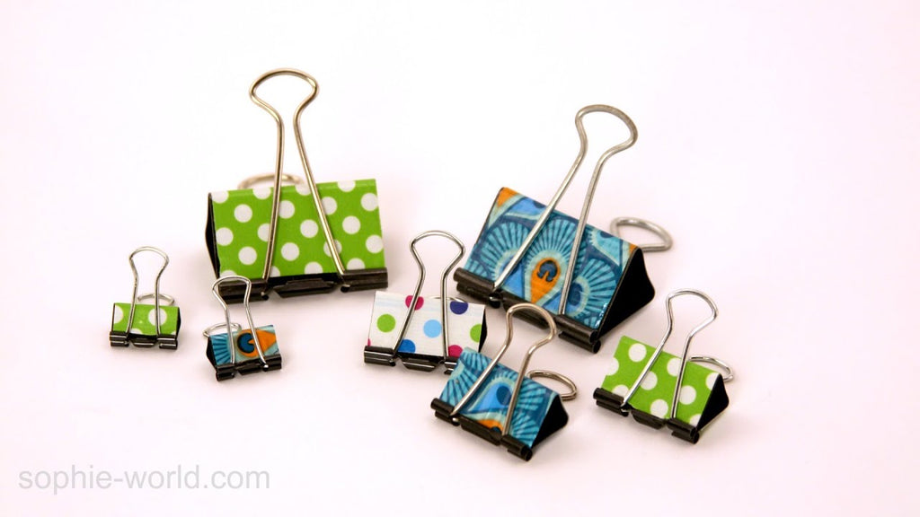 How to Make Personalized Binder Clips | Sophie's World by SophiesWorldVideo (1 year ago)