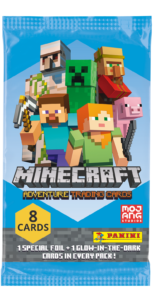 Panini launches new Minecraft Adventure Trading Cards Collection