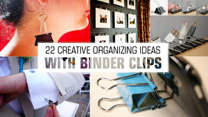 More info related to our binder clips organizing ideas