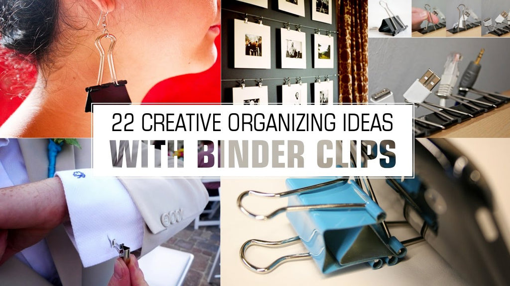 22 Organizando ideas con Binder Clips de Simple Home Art Decor Ideas hace 4 años 13 minutos 184,165 vista
