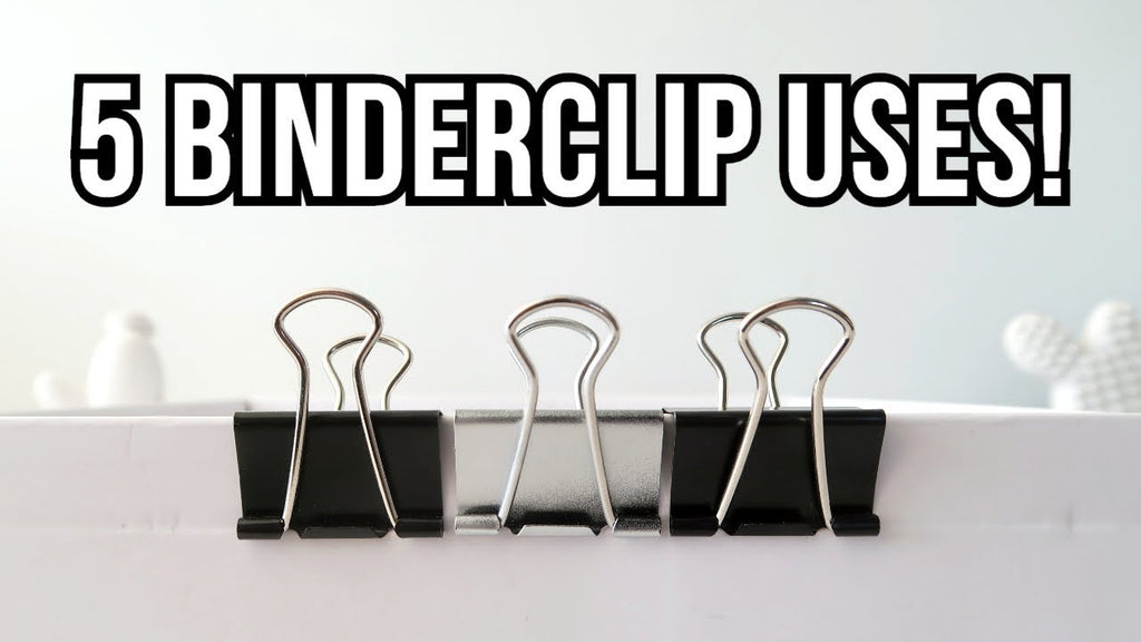 5 BINDER CLIP uses I ACTUALLY use! - lifehacks by NealSpace (2 years ago)