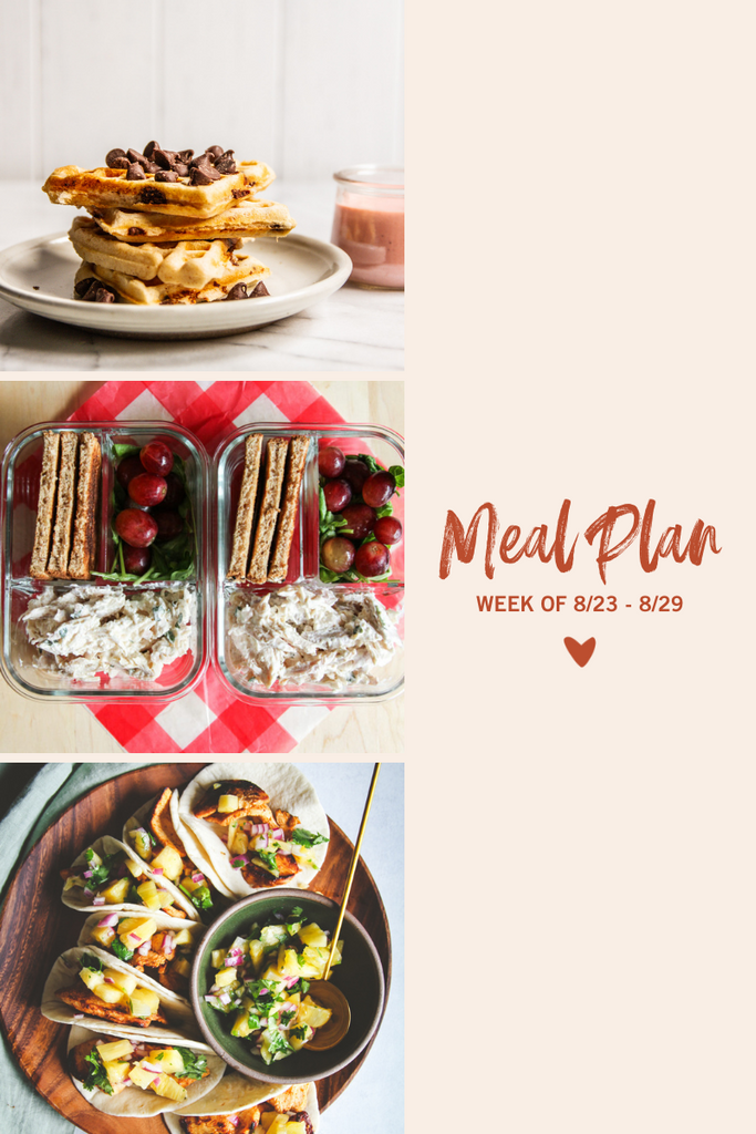 Weekly Meal Plan 8/23 – 8/29