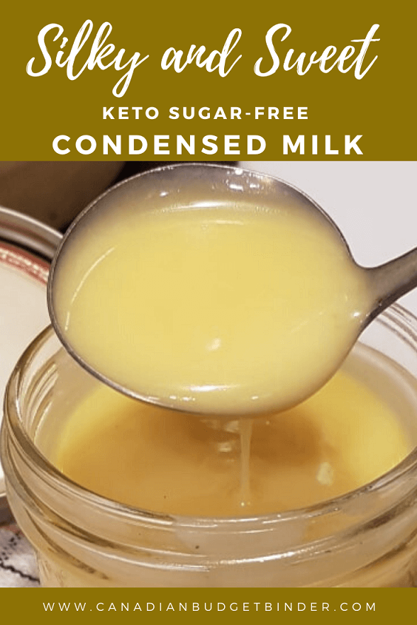 3-Ingredient Keto Condensed Milk Recipe (Sugar-Free)