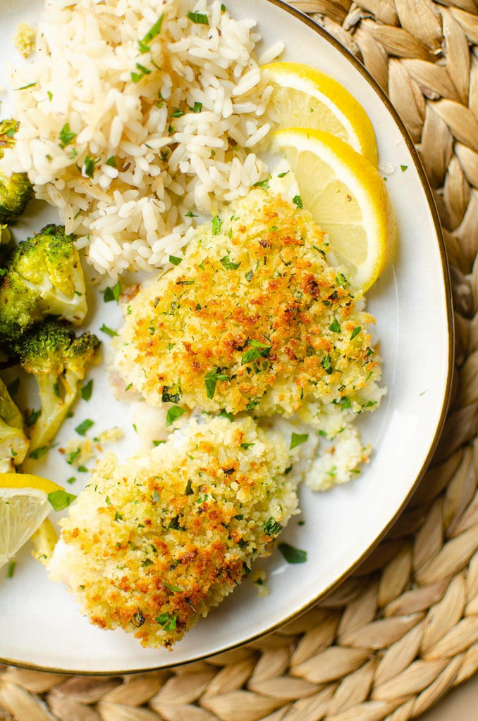 Panko Crusted Cod