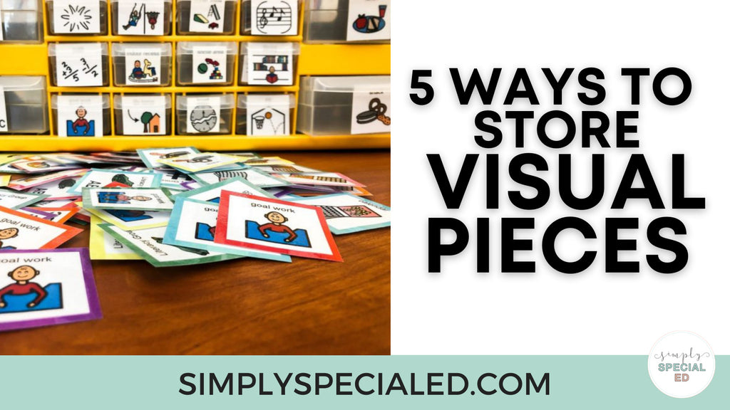 5 Ways to Store Visual Pieces