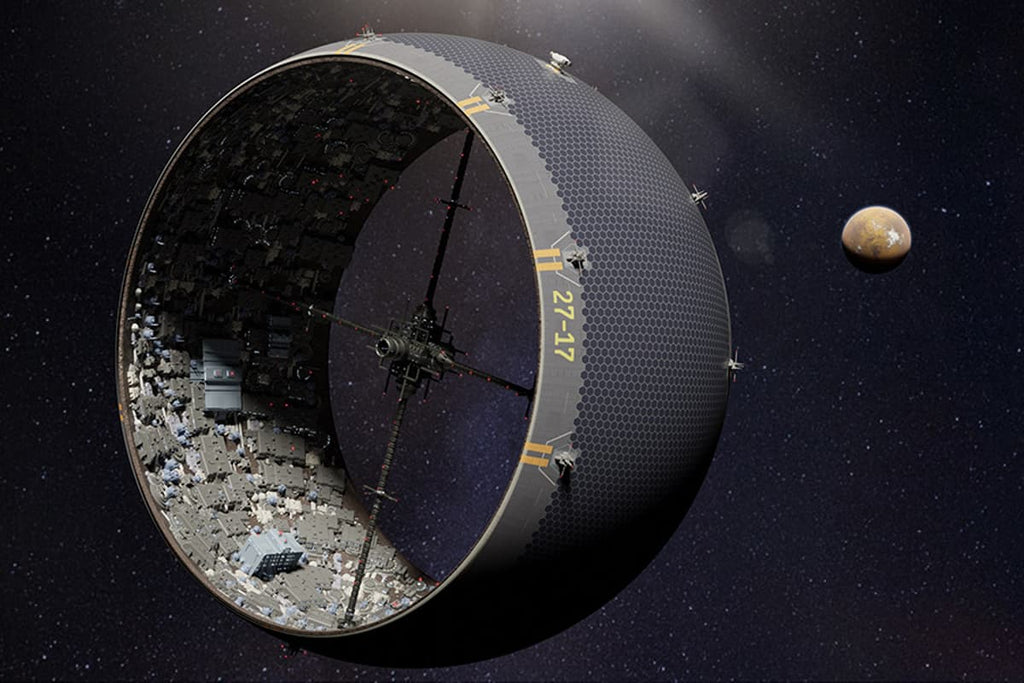 Inside-out asteroids: A practical method for creating space habitats