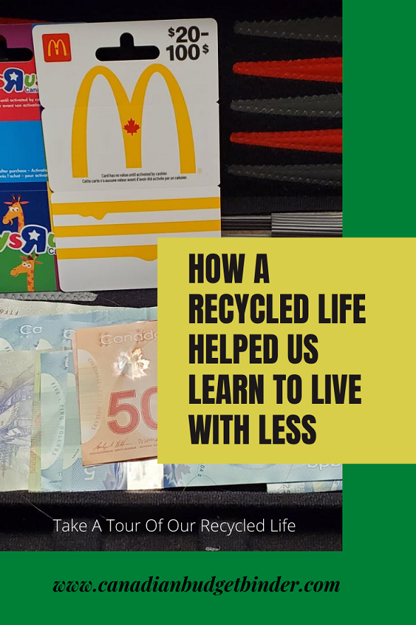 How A Recycled Life Helped Us Learn To Live With Less
