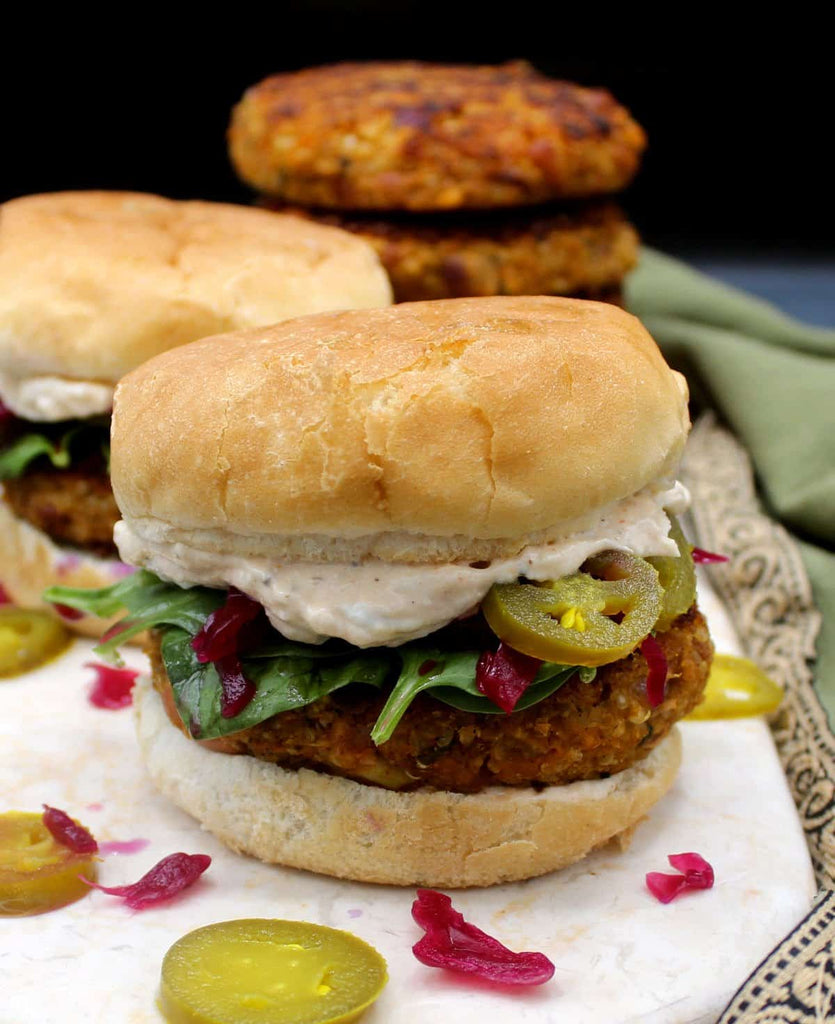 Quinoa Bean Burger